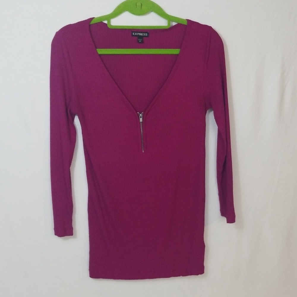 4 Express ribbed shirts - Picture 4 of 8